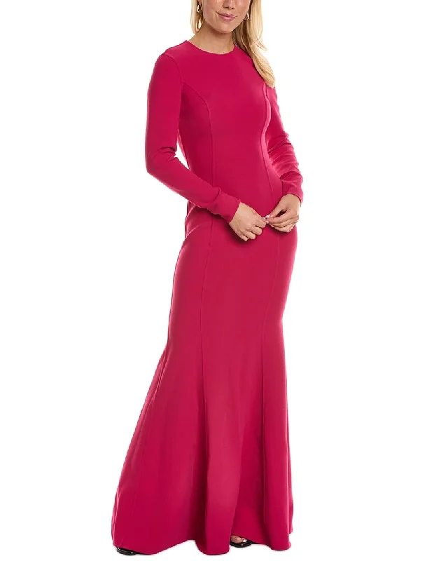 Women's Seasonal Garments Michael Kors Collection Wool-Blend Fishtail Gown