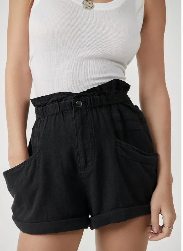 Stylish Statements Topanga Cuff Short In Black