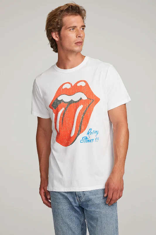 Trendy Pulse Rolling Stones Steel Wheels Tour Mens Tee