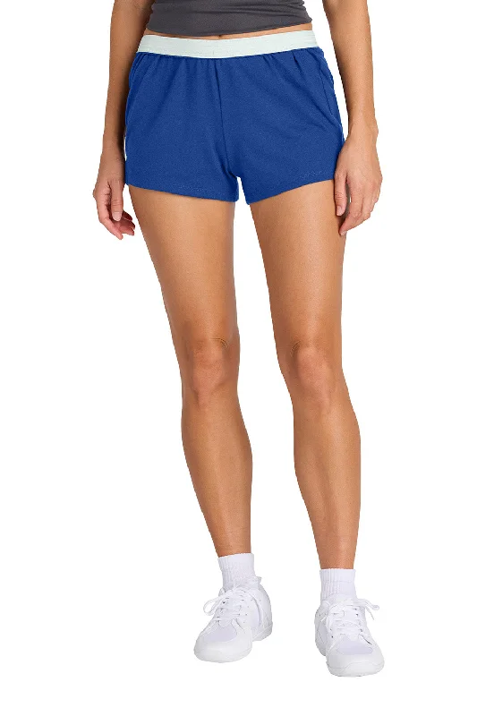 Affordable Luxury Women's Garments Sport-Tek Womens Jersey Knit Squad Shorts - True Royal Blue - NEW