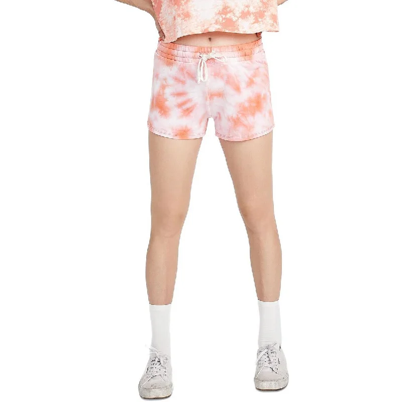 Charming Women's Garments Womens Tie Dye Cozy Shorts