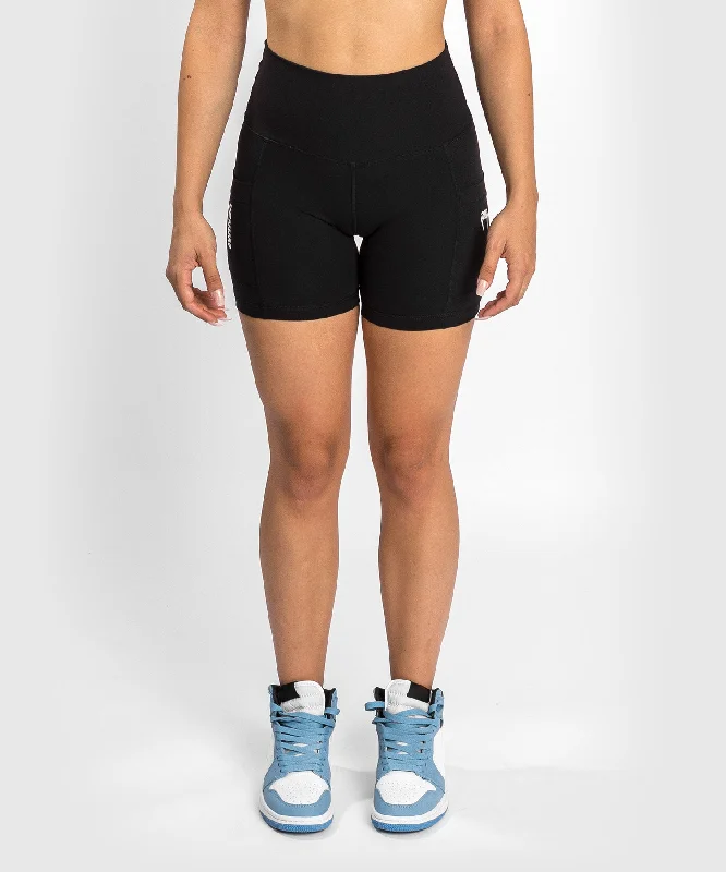 Chic And Edgy Venum Essential Women's Bike Shorts - Black