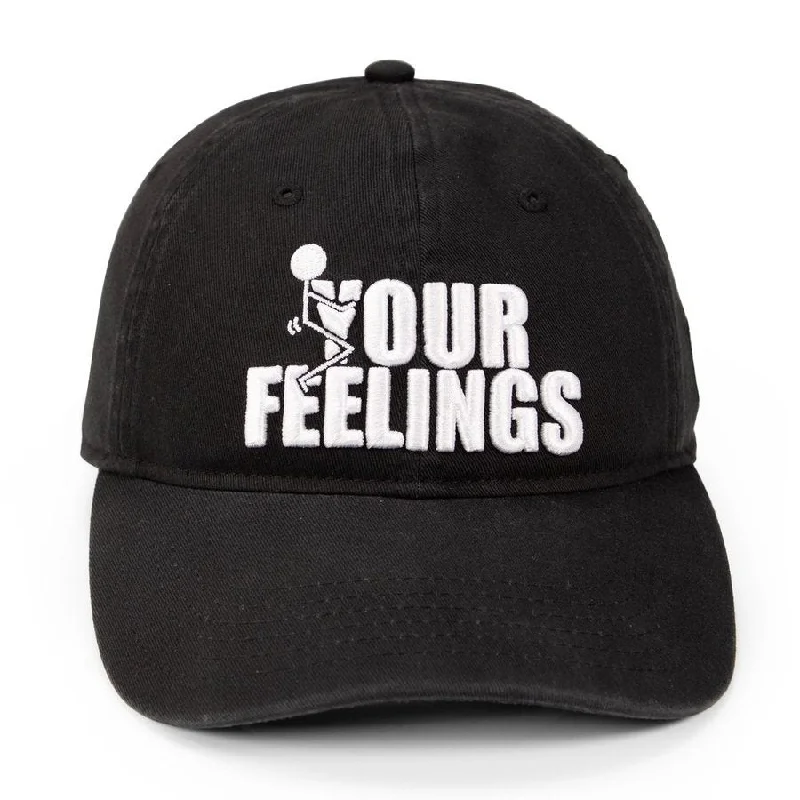 Formal Outfit For Women F*ck Your Feelings Dad Hat - Black