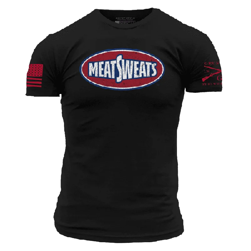 Comfortable Women's Clothing Meat Sweats T-Shirt - Black