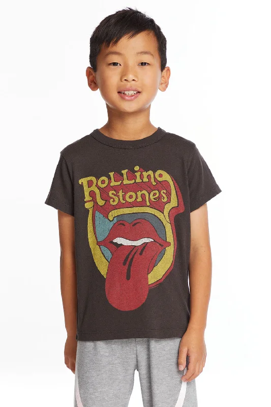 Modern Women's Apparel Rolling Stones Retro Logo Boys Tee