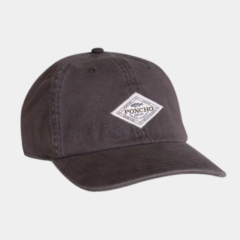 Must Haves Grey Diamond Patch Hat