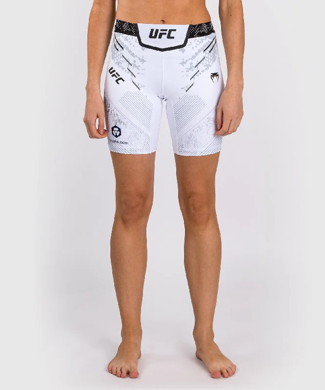 Ride The Style Wave UFC Adrenaline by Venum Authentic Fight Night Women’s Vale Tudo Short - Long Fit - White