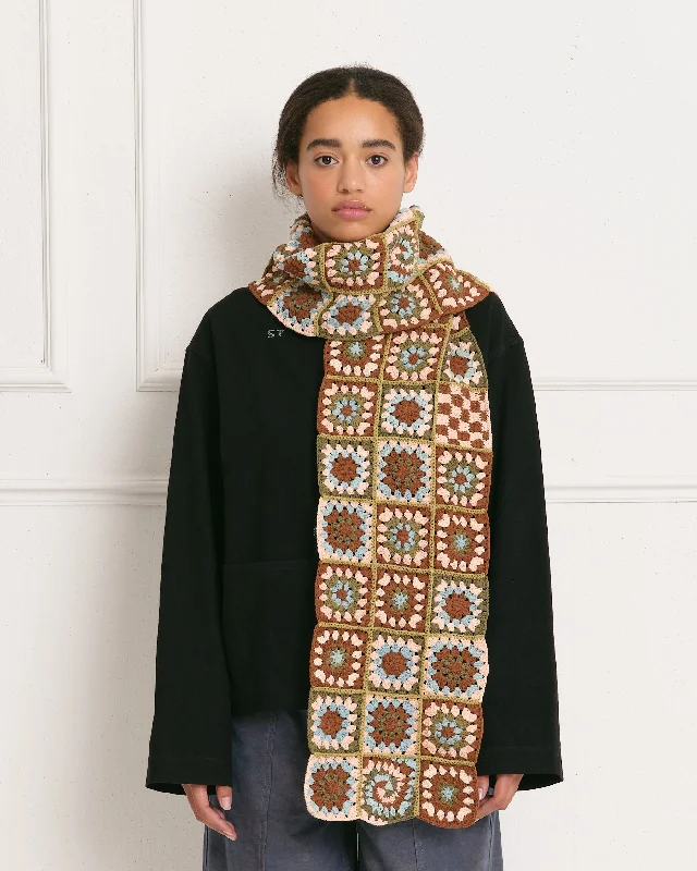 Stupidly Low Prices Piece Scarf Slim - Peach Peace