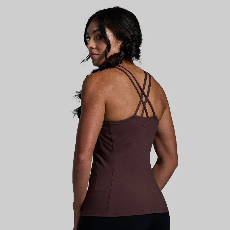 Final Sale Effortless Tank (French Roast)