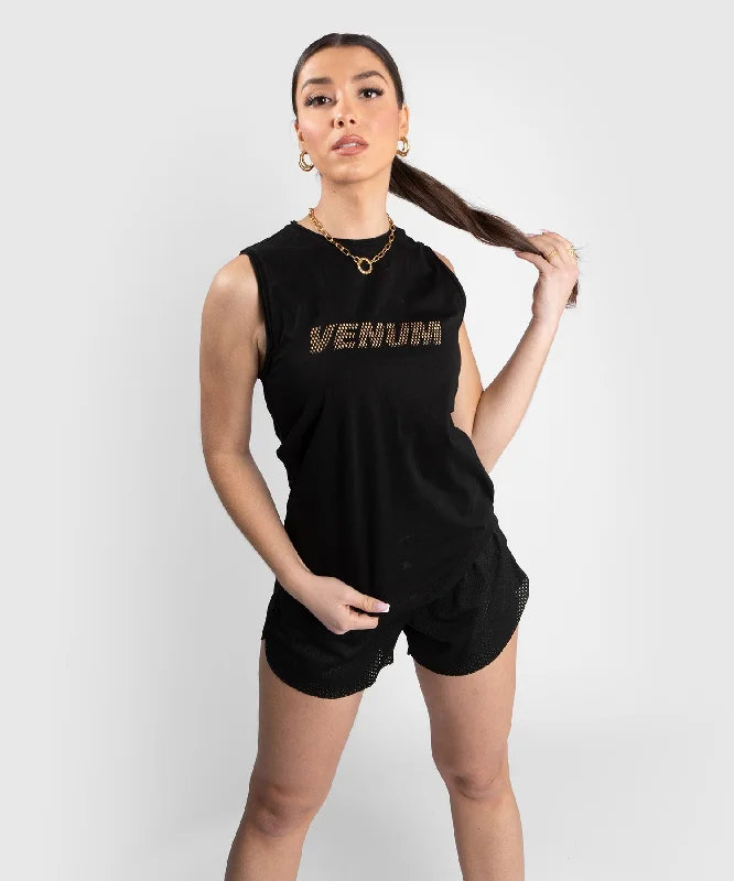 Easy Elegance Sales Venum Lightning Tank Top - For Women - Black/Gold