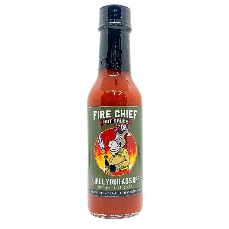 Plus-Size Women's Garments Fire Chief Hot Sauce