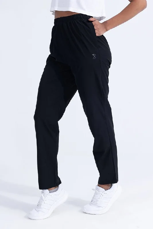 Women's Vacation Clothes Black Performance Trouser