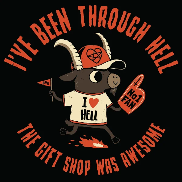 Women's Party Outfit 'Been Through Hell' Shirt