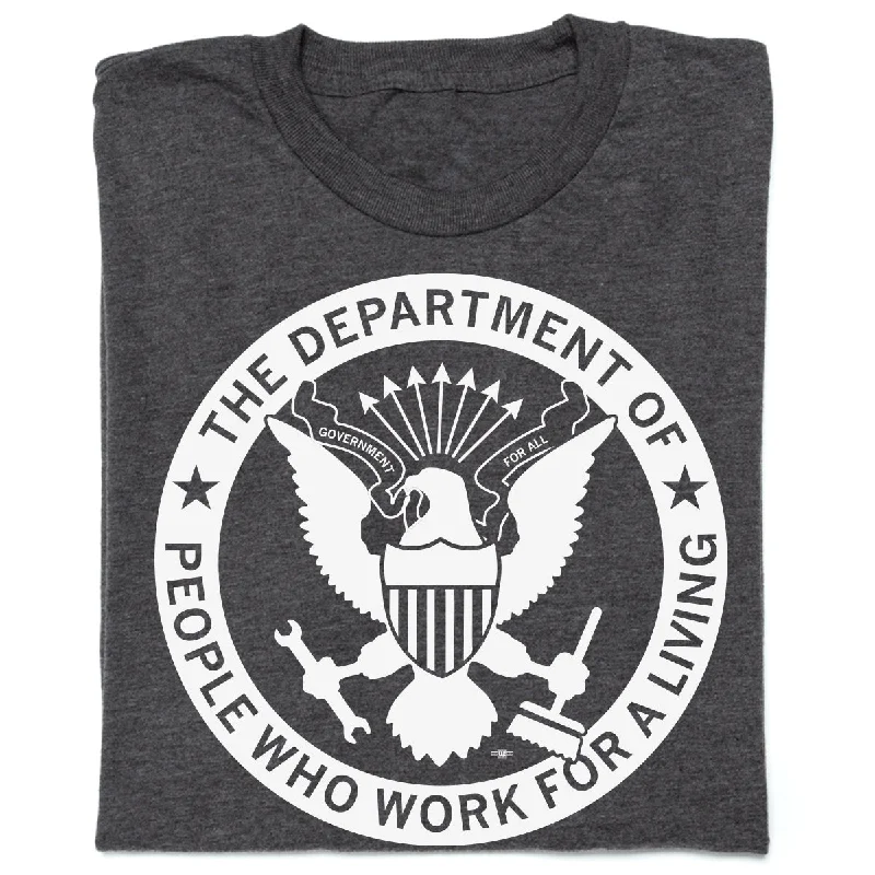 Women's Comfortable Clothes For Weekends Dept of People Who Work for a Living Charcoal