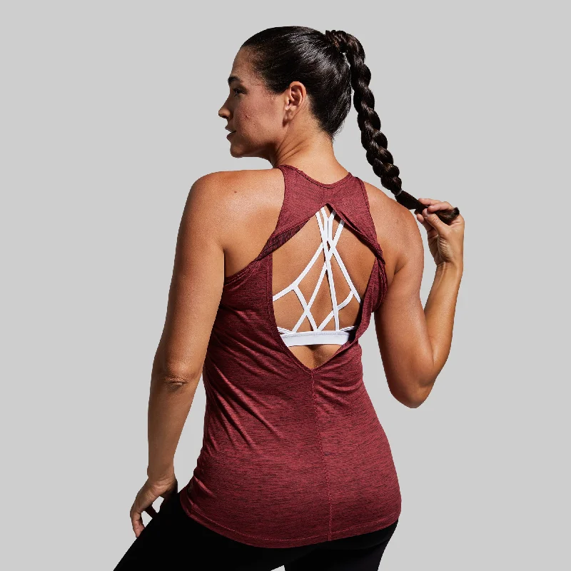 Hot Sale Edge Tank (Maroon)