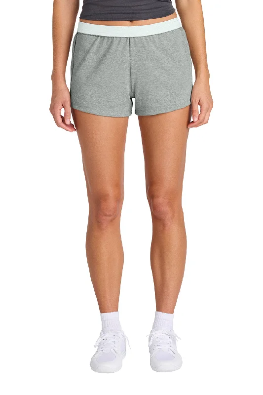 Women's Travel Apparel Sport-Tek Womens Jersey Knit Squad Shorts - Heather Grey - NEW