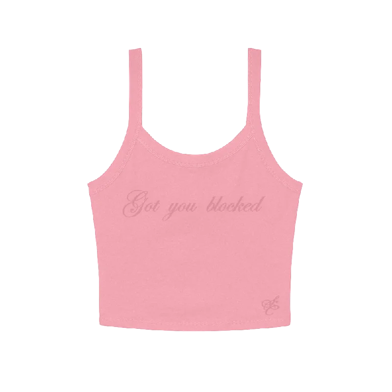 Women's Transitional Apparel got you blocked crop tank