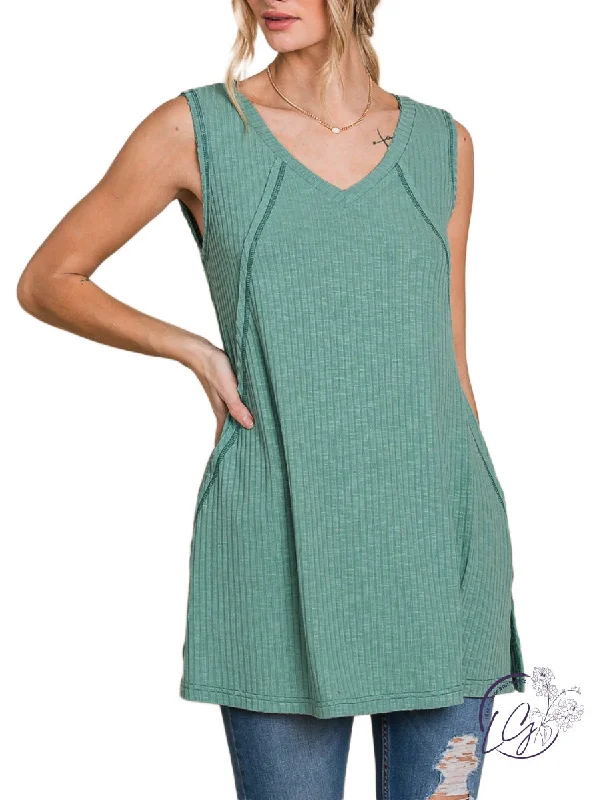 Special Offers Sundance Ribbed Tunic Tank