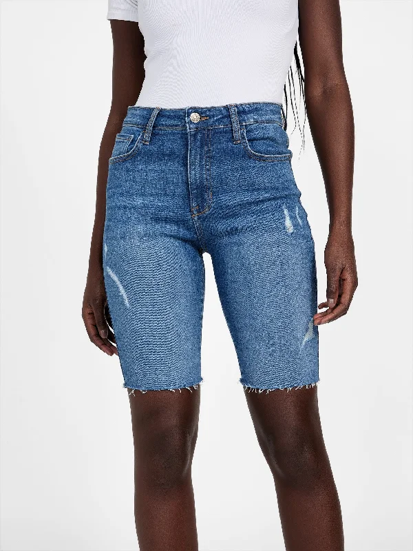 Women's Clothes And Garments Keira High-Rise Bermuda Shorts