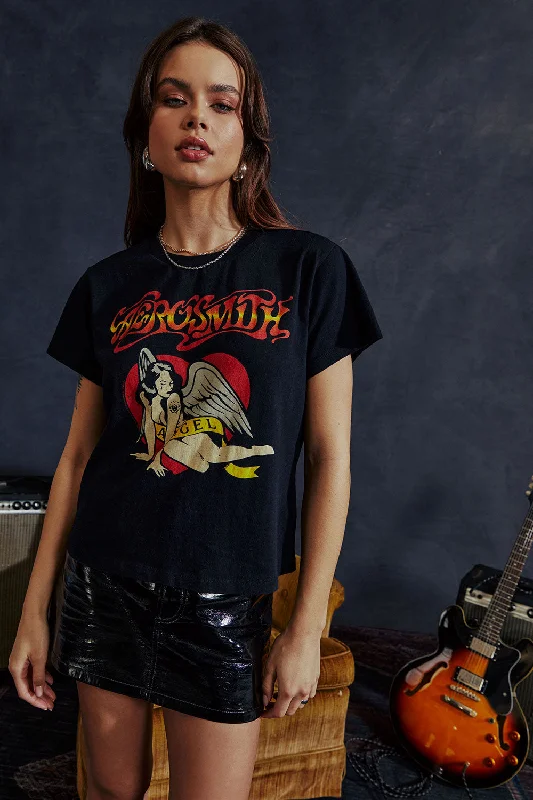 Women's Sports Apparel Aerosmith Angel Tee