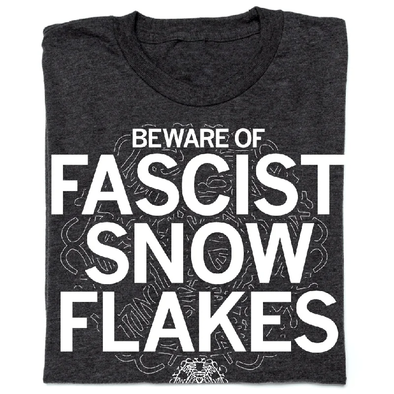 Affordable Trendy Clothes For Women Fascist Snowflakes Stacked Text Logo