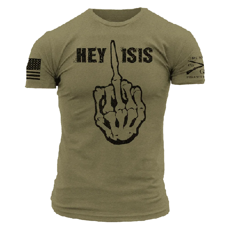 Women's Travel Apparel Hey ISIS T-Shirt - Military Green