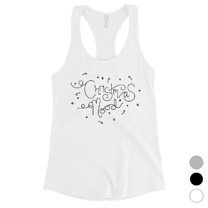 Women's Fashion-Forward Apparel Christmas Mood Womens Tank Top