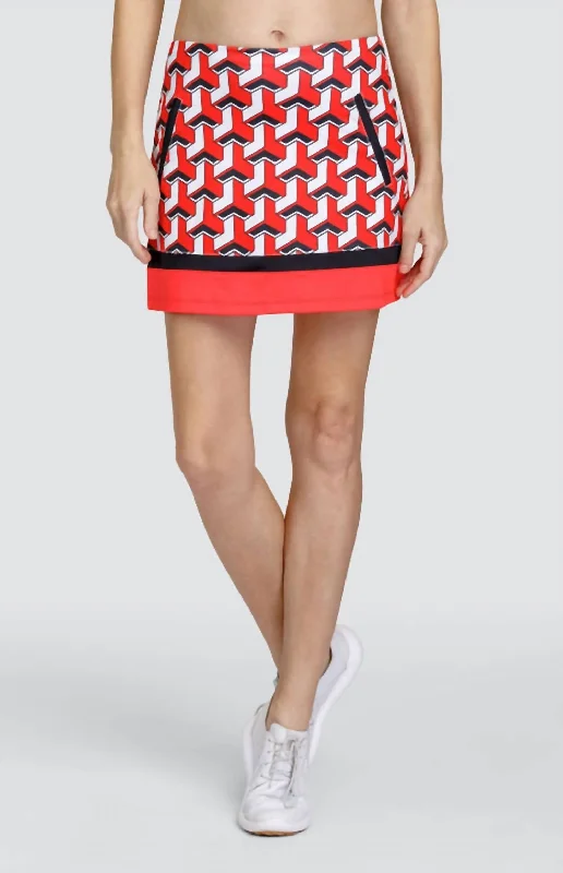 Women's Professional Attire Clayton Skort In Astro Geo