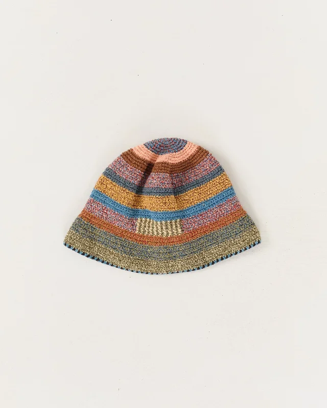 Fashion Forward Femininity Brew Hat - Twisted Stripe Marsh