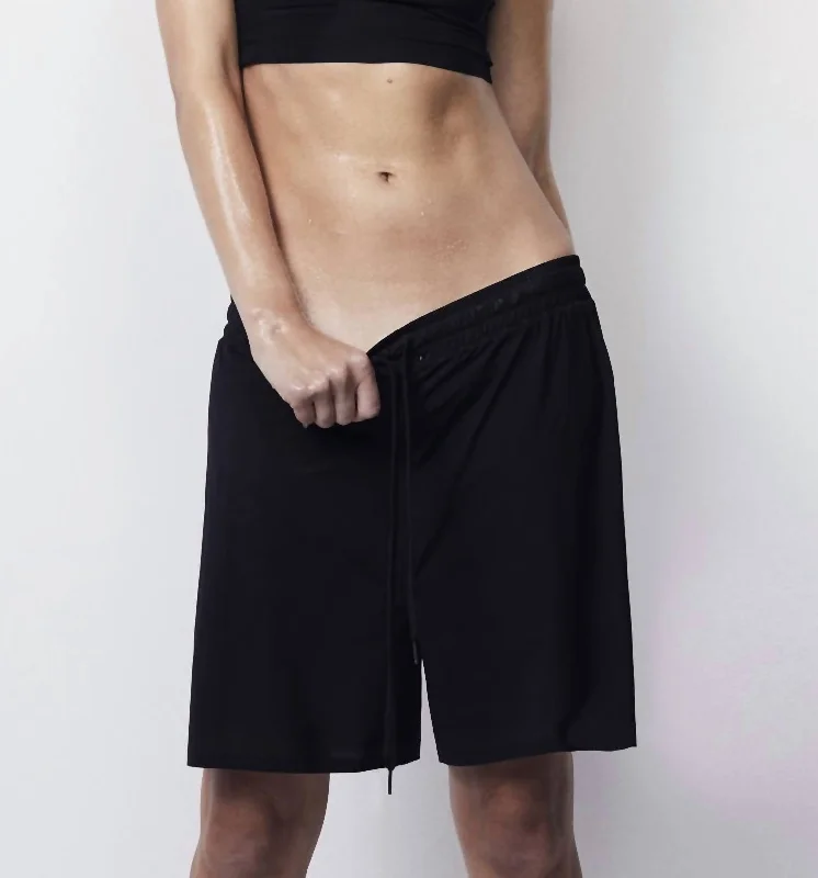 Romantic Chic Deals Women's Boxer Short In Black