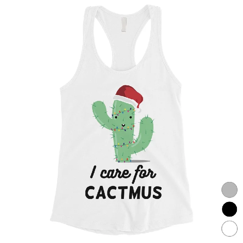 Modern Women's Apparel Care For Cactmus Womens Tank Top