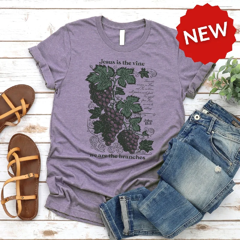 Casual Attire For Women Vines and Branches Tee