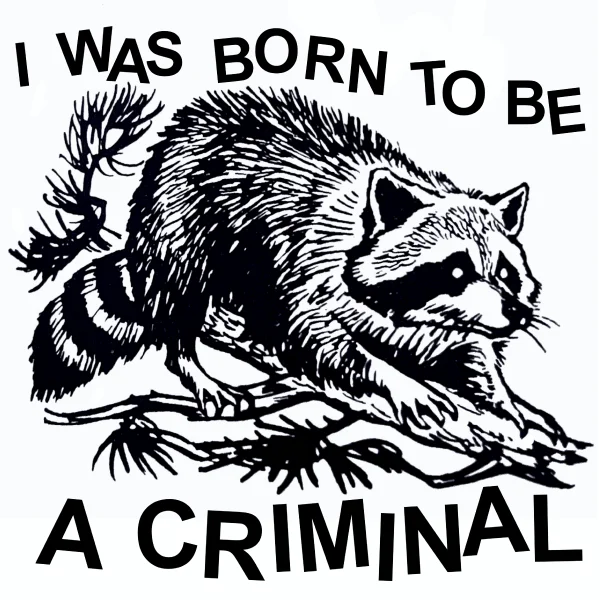 Chic And Trendy 'Born Criminal' Shirt