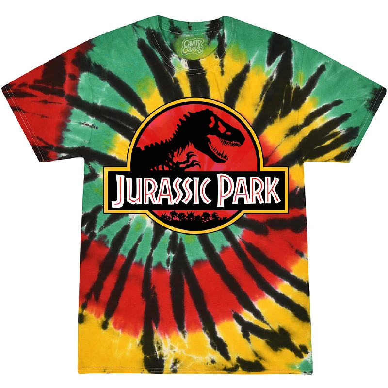 Comfortable Chic JURASSIC PARK: RETRO ICON - TIE-DYE T-SHIRT