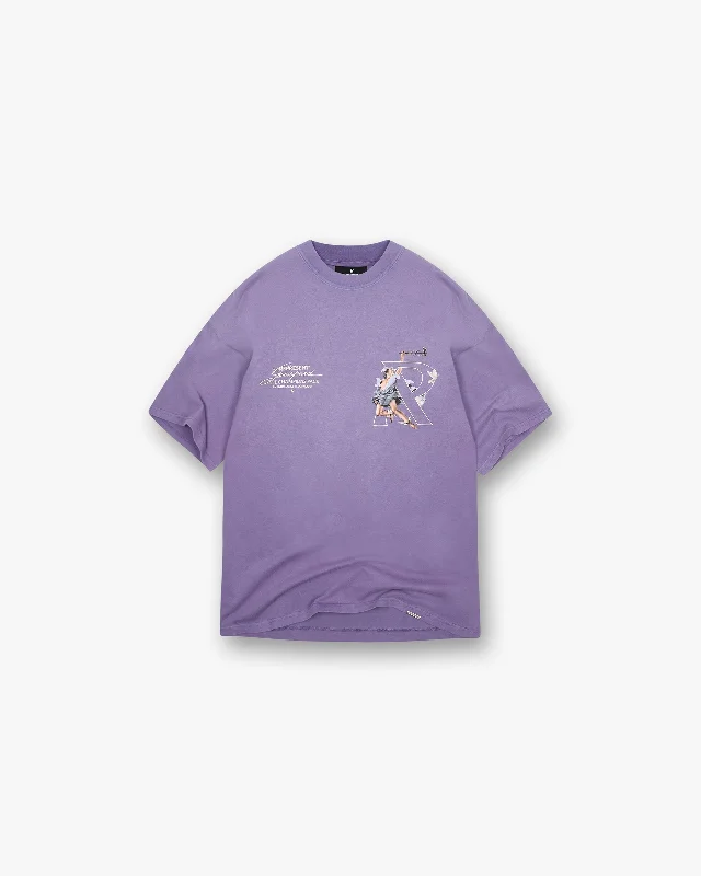 Women's Night-Out Clothes Hermes T-Shirt - Purple