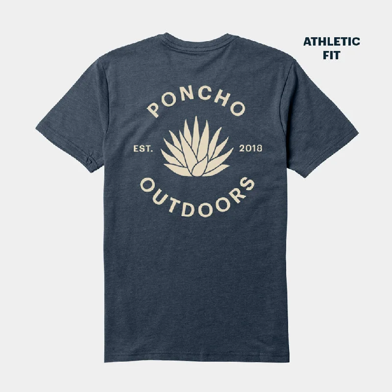 Massive Savings Navy Agave T-Shirt