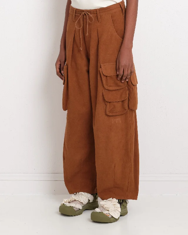 Gift Ideas Forager Pants - Bark Brown Slub