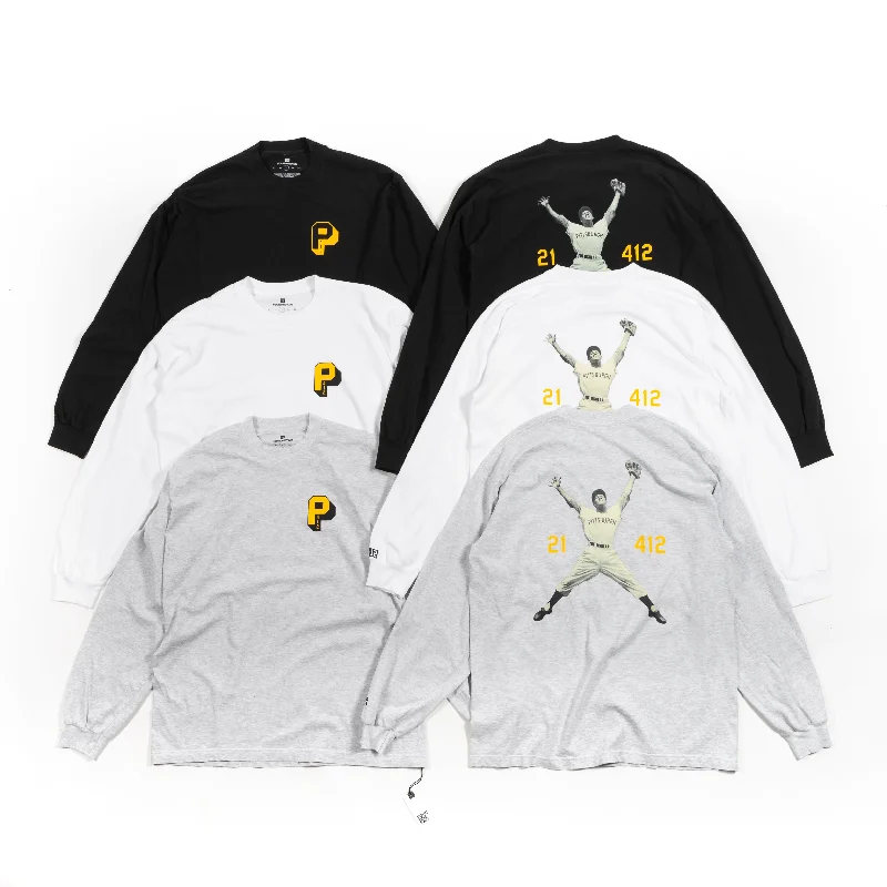 Women's Transitional Clothes 412® x Roberto Clemente™ Jump LS Tee