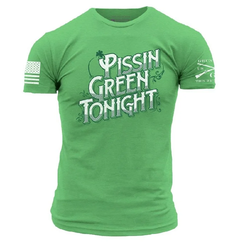 Women's Office Attire Pissin' Green T-Shirt - Kelly Green