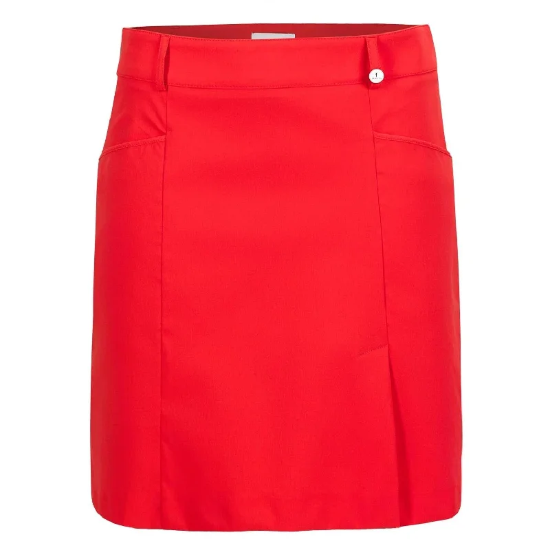 Women's Comfortable Lounge Outfit The Sandra Medium Skort In Red