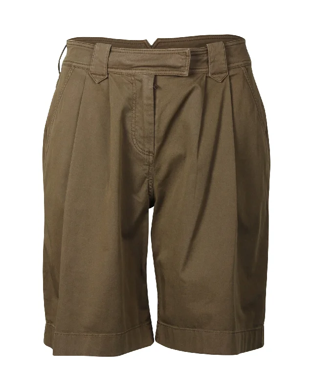 Limited Edition Burberry Brit Casual Shorts in Brown Organic Cotton