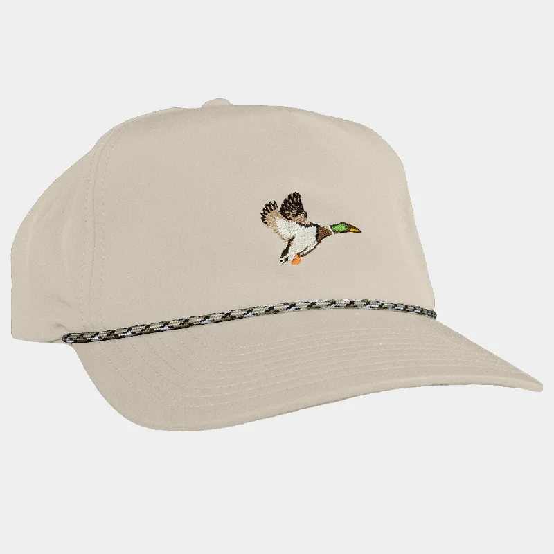 Top Brand Discounts Tan Mallard Rope Hat