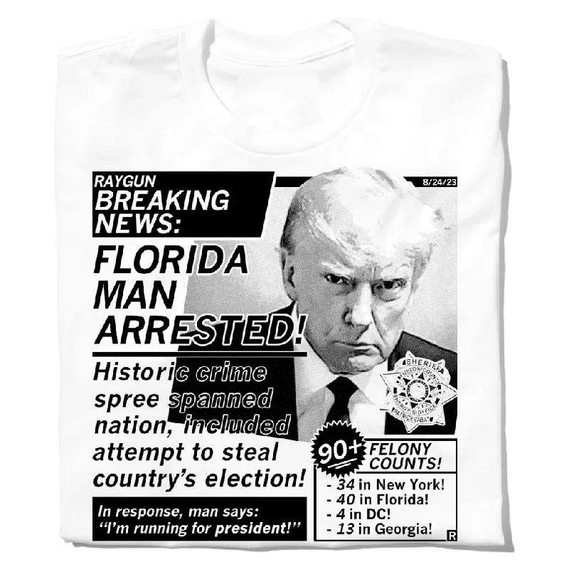 Ends Soon Florida Man Arrested: Trump Mug Shot