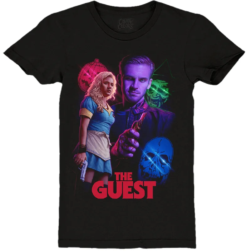 Crazy Price Slashing THE GUEST: HE'S HERE TO HELP - LADIES T-SHIRT