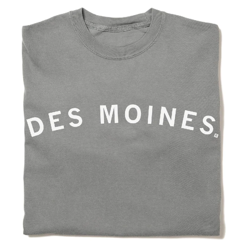 Formal Attire For Women Des Moines Curved Logo Heavyweight