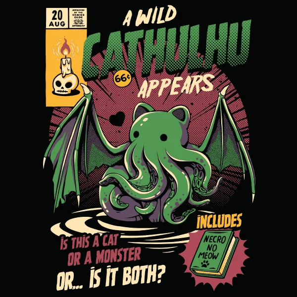 Fashion-Forward Offers 'A Wild Cathulhu' Shirt