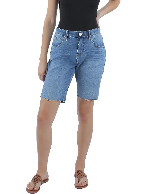 Women's Seasonal Attire Cecilia Womens Mid-Rise 10" Inseam Bermuda Shorts