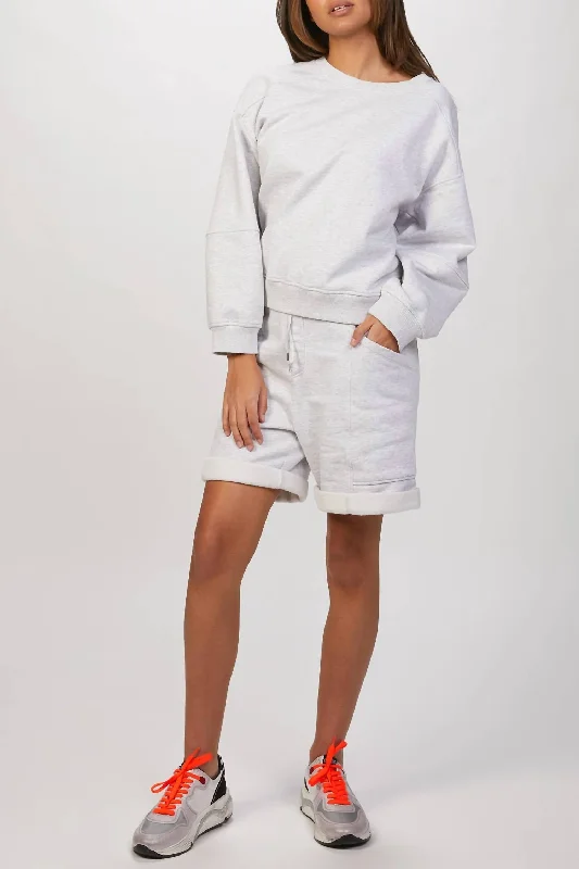 Holiday Attire Sale Harlow Shorts In Birch Heather