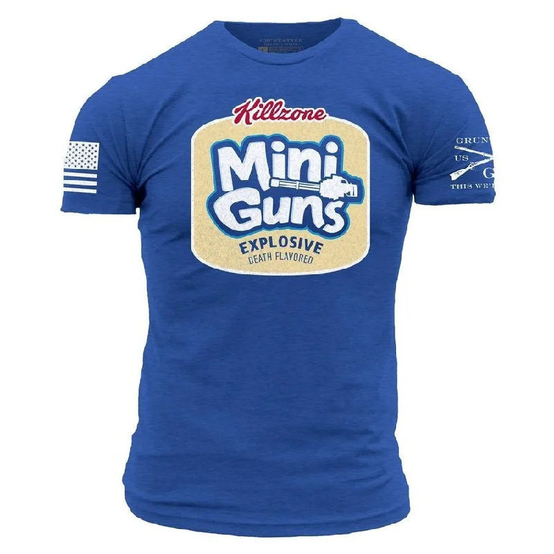 Timeless Women's Garments Mini Guns T-Shirt - Royal