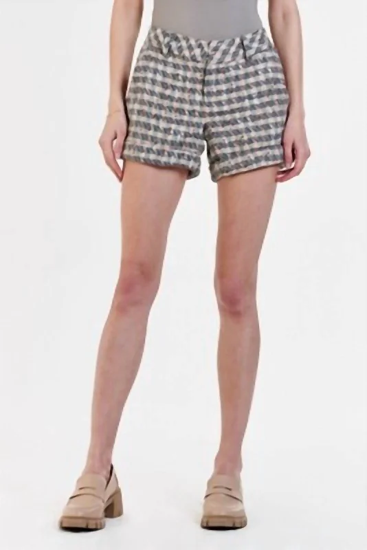 Women's Relaxed Outfit North Hampton Sparkling Shorts In Multi Color